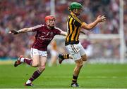 6 September 2015; Shane Prendergast, Kilkenny, in action against Conor Whelan, Galway. GAA Hurling All-Ireland Senior Championship Final, Kilkenny v Galway. Croke Park, Dublin. Picture credit: Stephen McCarthy / SPORTSFILE