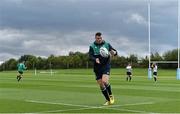 21 September 2015; Ireland's Robbie Henshaw in action during squad training. Ireland Rugby Squad Training, 2015 Rugby World Cup, St George's Park, Burton-upon-Trent, England. Picture credit: Brendan Moran / SPORTSFILE