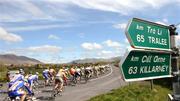 12 April 2009; A general view of the riders passing through Cahersiveen, Co. Kerry. Kerry Group Ras Mumhan 2009, Stage 3. Picture credit: Stephen McCarthy / SPORTSFILE