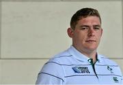 22 September 2015; Ireland's Tadhg Furlong poses for a portrait after a press conference. 2015 Rugby World Cup, Ireland Rugby Press Conference. St George's Park, Burton-upon-Trent, England. Picture credit: Brendan Moran / SPORTSFILE