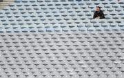 26 April 2009; A supporter awaits the start of the match. Allianz GAA National Football League, Division 2 Final, Cork v Monaghan, Croke Park, Dublin. Picture credit: Stephen McCarthy / SPORTSFILE