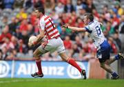 26 April 2009; Alan Quirke, Cork, in action against Mark Downey, Monaghan. Allianz GAA National Football League, Division 2 Final, Cork v Monaghan, Croke Park, Dublin. Picture credit: Stephen McCarthy / SPORTSFILE