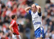 26 April 2009; Dick Clerkin, Monaghan, reacts during the game. Allianz GAA National Football League, Division 2 Final, Cork v Monaghan, Croke Park, Dublin. Picture credit: Stephen McCarthy / SPORTSFILE