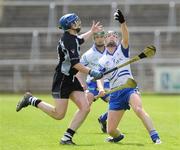 2 May 2009; Brian Phelan, Monaghan, in action against David Collery, Sligo. Allianz GAA NHL Division 4 Final, Monaghan v Sligo, Kingspan Breffni Park, Cavan. Picture credit: Oliver McVeigh / SPORTSFILE