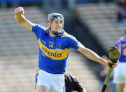 3 May 2009; Tipperary's Michael Webster celebrates after the first goal. Allianz GAA NHL Division 1 Final, Kilkenny v Tipperary, Semple Stadium, Thurles, Co. Tipperary. Picture credit: Matt Browne / SPORTSFILE