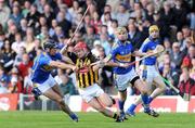 3 May 2009; Tommy Walsh, Kilkenny, in action against Michael Webster, Tipperary. Allianz GAA NHL Division 1 Final, Kilkenny v Tipperary, Semple Stadium, Thurles, Co. Tipperary. Picture credit: Diarmuid Greene / SPORTSFILE