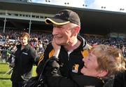 3 May 2009; Kilkenny manager Brian Cody is congratulated by a supporter at the end of the game. Allianz GAA NHL Division 1 Final, Kilkenny v Tipperary, Semple Stadium, Thurles, Co. Tipperary. Picture credit: David Maher / SPORTSFILE