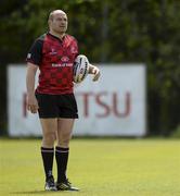 24 May 2013; Ulster's Rory Best during the captain's run ahead of their Celtic League Grand Final against Leinster on Saturday. Ulster Rugby Captain's Run, Newforge Country Club, Belfast, Co. Antrim. Picture credit: Oliver McVeigh / SPORTSFILE