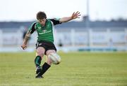 8 May 2009; Ian Keatley, Connacht, takes a late penalty against Ulster which went wide of the post. Magners League, Connacht v Ulster, Sportsground, Galway. Picture credit: Matt Browne / SPORTSFILE