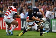 23 September 2015; Josh Strauss, Scotland. 2015 Rugby World Cup, Pool B, Scotland v Japan. Kingsholm Stadium, Gloucester, England. Picture credit: Ramsey Cardy / SPORTSFILE