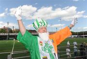 10 May 2009; St. Patrick gives his blessing before the game. Connacht Senior Football Championship First Round, New York v Mayo, Gaelic Park, The Bronx, New York, USA. Picture credit: Pat Murphy / SPORTSFILE