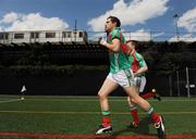 10 May 2009; Mayo's Tom Parsons makes his way onto the pitch before the game. Connacht Senior Football Championship First Round, New York v Mayo, Gaelic Park, The Bronx, New York, USA. Picture credit: Pat Murphy / SPORTSFILE