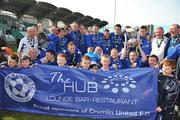 10 May 2009; Crumlin United FC players and officials celebrate after winning the FAI Umbro Intermediate Cup . FAI Umbro Intermediate Cup Final, Crumlin United FC v Bluebell United FC, Tallaght Stadium, Dublin. Picture credit: David Maher / SPORTSFILE