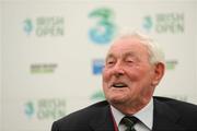 13 May 2009; Christy O'Connor Snr at a press conference during the 3 Irish Open Golf Championship Practice Day, Wednesday. County Louth Golf Club, Baltray, Co. Louth. Picture credit: Matt Browne / SPORTSFILE