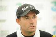 13 May 2009; Padraig Harrington during a press conference at the 3 Irish Open Golf Championship Practice Day, Wednesday. County Louth Golf Club, Baltray, Co. Louth. Picture credit: Matt Browne / SPORTSFILE