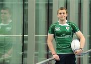 14 May 2009; Ireland's Michael Keating at the Ireland U20 rugby squad announcement for upcoming IRB Junior World Championship which takes place in Japan next month. PriceWaterhouseCoopers, North Wall Quay, Dublin. Picture credit: Diarmuid Greene / SPORTSFILE