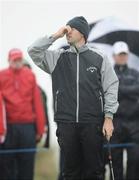 14 May 2009; England's Oliver Wilson after missing a birdie putt on the 17th during the 3 Irish Open Golf Championship. County Louth Golf Club, Baltray, Co. Louth. Photo by Sportsfile