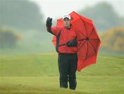 15 May 2009; Ireland's Paul McGinley on the 18th fairway during the 3 Irish Open Golf Championship. County Louth Golf Club, Baltray, Co. Louth. Photo by Sportsfile