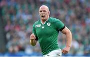 4 October 2015; Paul O'Connell, Ireland. 2015 Rugby World Cup, Pool D, Ireland v Italy. Olympic Stadium, Stratford, London, England. Picture credit: Stephen McCarthy / SPORTSFILE