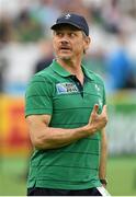4 October 2015; Ireland assistant coach Les Kiss. 2015 Rugby World Cup, Pool D, Ireland v Italy. Olympic Stadium, Stratford, London, England. Picture credit: Stephen McCarthy / SPORTSFILE
