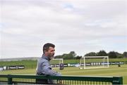 6 October 2015; Republic of Ireland assistant manager Roy Keane before the start of a press briefing. Republic of Ireland Press Briefing, FAI National Training Centre, National Sports Campus, Abbotstown, Dublin. Picture credit: David Maher / SPORTSFILE