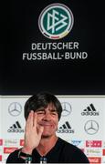 7 October 2015; Germany manager Joachim Löw during a press conference. Germany Press Conference, Intercontinental Hotel, Ballsbridge, Dublin. Picture credit: Seb Daly / SPORTSFILE