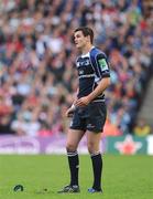 23 May 2009; Leinster's Jonathan Sexton watches his winning penalty go over the bar. Heineken Cup Final, Leinster v Leicester Tigers, Murrayfield Stadium, Edinburgh, Scotland. Picture credit: Brendan Moran / SPORTSFILE