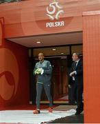 10 October 2015; Republic of Ireland's Darren Randolph during squad training. Stadion Narodowy, Warsaw, Poland. Picture credit: David Maher / SPORTSFILE