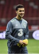 10 October 2015; Republic of Ireland's Shane Long, during squad training. Stadion Narodowy, Warsaw, Poland. Picture credit: David Maher / SPORTSFILE