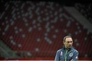 10 October 2015; Republic of Ireland manager Martin O'Neill, during squad training. Stadion Narodowy, Warsaw, Poland Picture credit: David Maher / SPORTSFILE