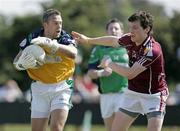 24 May 2009; Brian McBrearty, London, gets away from Michael Meehan, Galway. Connacht GAA Football Senior Championship, First Round, London v Galway, Emerald Park, Ruislip, London. Picture credit: Tim Hales / SPORTSFILE