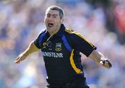 31 May 2009; Tipperary manager Liam Sheedy celebrates at the final whistle. Munster GAA Hurling Senior Championship Quarter-Final, Tipperary v Cork, Semple Stadium, Thurles, Co. Tipperary. Picture credit: Brendan Moran / SPORTSFILE