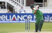 1 June 2009; Paul Stirling, Ireland, plays a shot against the Netherlands. ICC World Twenty20 warm-up - Ireland v Netherlands, Lord's Cricket Ground, London, England. Picture credit: Tim Hales / SPORTSFILE