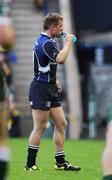 23 May 2009; Luke Fitzgerald, Leinster, takes a drink. Heineken Cup Final, Leinster v Leicester Tigers, Murrayfield Stadium, Edinburgh, Scotland. Picture credit: Brendan Moran / SPORTSFILE