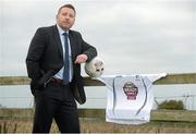 14 October 2015; Newly appointed Kildare senior football manager Cian O’Neill is pictured at the announcement of Brady Family Ham's sponsorship renewal of all Kildare GAA teams. Their three year sponsorship includes the support of all Kildare GAA teams from the top tier senior squads to developmental squads, including hurling and football. Clayton Hotel, Dublin Airport, Dublin. Picture credit: Cody Glenn / SPORTSFILE