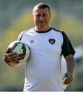 15 October 2015; Republic of Ireland manager Dave Bell before the game. 2015-16 UEFA Women’s U17 European Championship Qualifying Round, Group 1, Republic of Ireland v Ukraine, Altinordu Selçuk Efes, Izmir, Turkey. Picture credit: Eóin Noonan / SPORTSFILE