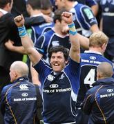 23 May 2009; Leinster's Shane Horgan celebrates after victory over Leicester Tigers. Heineken Cup Final, Leinster v Leicester Tigers, Murrayfield Stadium, Edinburgh, Scotland. Picture credit: Matt Browne / SPORTSFILE