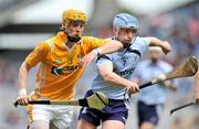 7 June 2009; Conor John McGourty, Antrim, in action against Joe Boland, Dublin. Leinster GAA Hurling Senior Championship First Round, Dublin v Antrim, Croke Park, Dublin. Picture credit: David Maher / SPORTSFILE