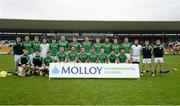 18 October 2015; The Coolderry squad. Offaly County Senior Hurling Championship Final, Coolderry v St Rynagh's. O'Connor Park, Tullamore, Co. Offaly. Picture credit: Sam Barnes / SPORTSFILE