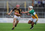 10 June 2009; Richie Hogan, Kilkenny, in action against Barry Harding, Offaly. Bord Gais Energy Leinster U21 Hurling Championship Semi-Final, Kilkenny v Offaly, Nowlan Park, Kilkenny. Picture credit: Brian Lawless / SPORTSFILE