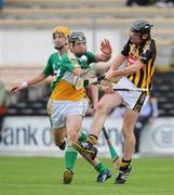 10 June 2009; David Langton, Kilkenny, in action against Conor Mahon, Offaly. Bord Gais Energy Leinster U21 Hurling Championship Semi-Final, Kilkenny v Offaly, Nowlan Park, Kilkenny. Picture credit: Brian Lawless / SPORTSFILE