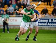 18 October 2015; Joe Brady, Coolderry, in action against Dermot Shortt, St. Rynagh’s, moments before scoring Coolderry's winning goal. Offaly County Senior Hurling Championship Final, Coolderry v St Rynagh's. O'Connor Park, Tullamore, Co. Offaly. Picture credit: Sam Barnes / SPORTSFILE