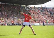 13 June 2009; Donncha O'Connor, Cork, celebrates after scoring his side's goal from a penalty. GAA Football Munster Senior Championship Semi-Final Replay, Cork v Kerry, Pairc Ui Chaoimh, Cork. Picture credit: Brendan Moran / SPORTSFILE