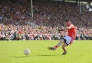 13 June 2009; Donncha O'Connor, Cork, scores his side's goal from a penalty. GAA Football Munster Senior Championship Semi-Final Replay, Cork v Kerry, Pairc Ui Chaoimh, Cork. Picture credit: Brendan Moran / SPORTSFILE