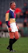 16 December 2000; Referee Alan Lewis during the AIB All-Ireland League Division 1 match between Lansdowne RFC and Young Munster RFC at Lansdowne Road in Dublin. Photo by John Mahon/Sportsfile