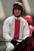 8 April 1996; Jockey Charlie Swan during the Irish Grand National at Fairyhouse Racecourse in Meath. Photo by Brendan Moran/Sportsfile