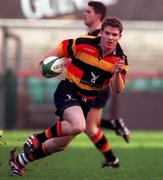 16 December 2000; Gordon D'Arcy of Lansdowne during the AIB All-Ireland League Division 1 match between Lansdowne RFC and Young Munster RFC at Lansdowne Road in Dublin. Photo by John Mahon/Sportsfile