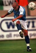 24 July 2000; Jeff Whitley of Manchester City during the Pre-Season Friendly match between Drogheda United and Manchester City at United Park in Drogheda, Louth. Photo by David Maher/Sportsfile