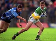 12 November 2000; Karl Slattery of Offaly during the Church & General National Football League Division 1A match between Offaly and Dublin at O'Connor Park in Tullamore, Offaly. Photo by Aoife Rice/Sportsfile