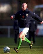 13 November 2000; Lee Carsley during a Republic of Ireland Training Session at Frank Cooke Park in Glasnevin, Dublin. Photo by David Maher/Sportsfile